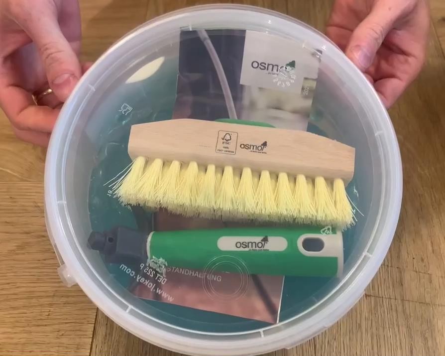 Гель для очищения посеревшей древесины Osmo Holz-Entgrauer Kraft Gel 6609 0,5 л